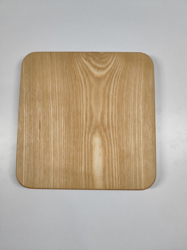 Dessous de plat en frêne carré 17 cm