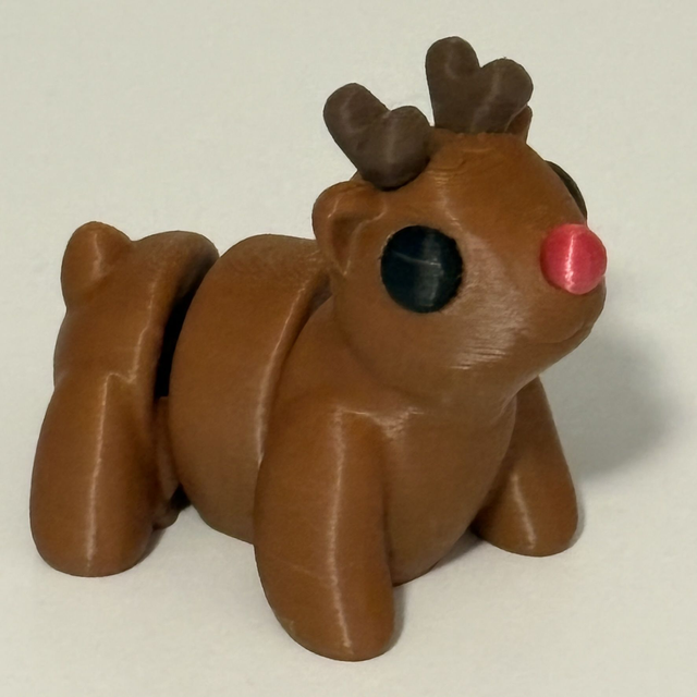3D Printed Reindeer Large