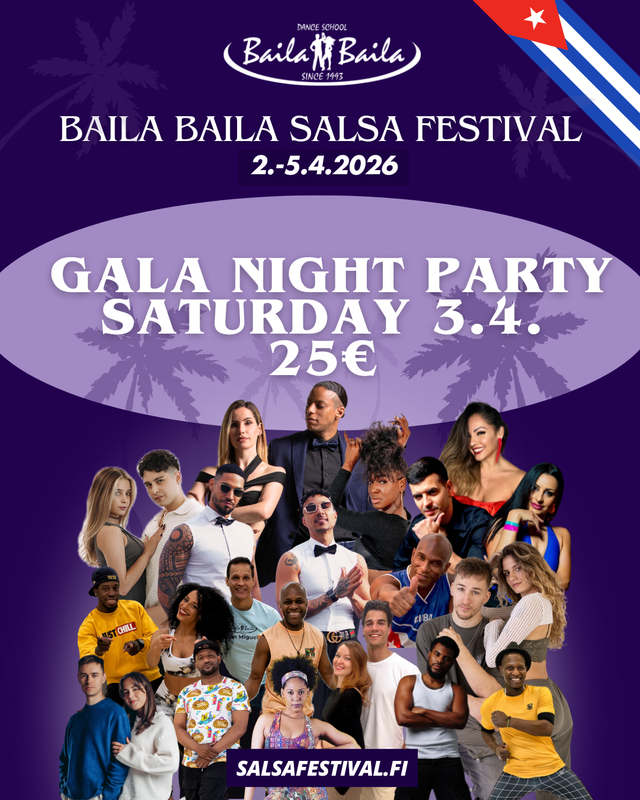 GALA NIGHT PARTY SATURDAY 4.4.2026 