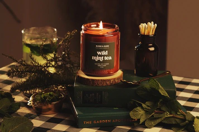 Blend and burn Wild mint