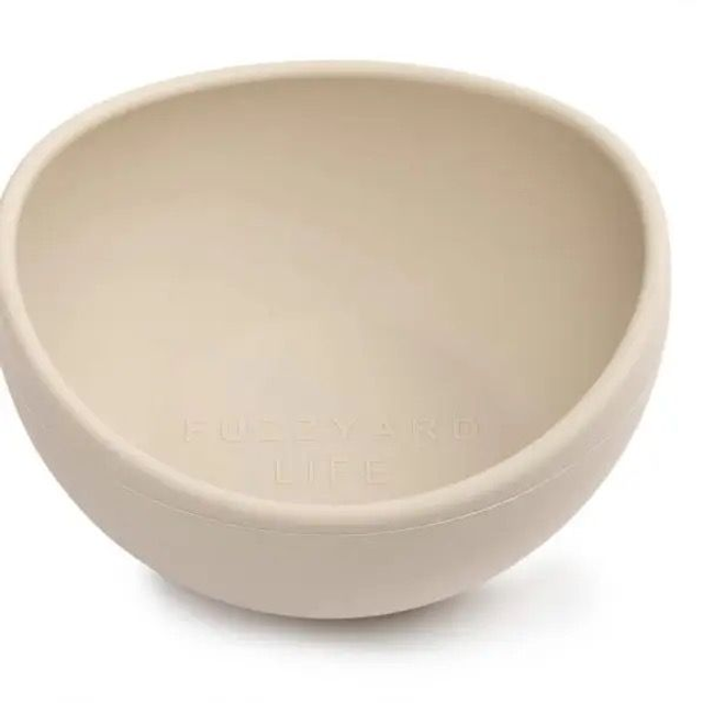 Fuzzyard Sandstone Silicone Bowl