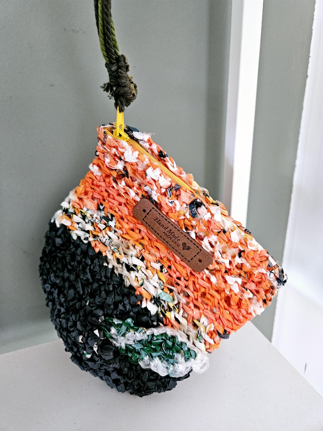 ECO Handmade Crochet Small Multi-purpose Bag Lightweight