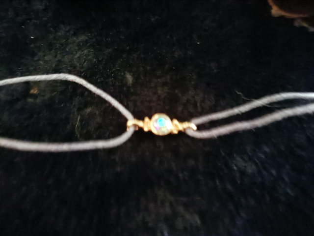 Bracelet tissu et Strass