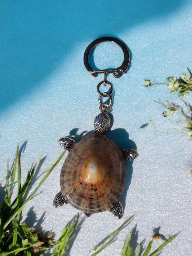Porte clé tortue de mer 