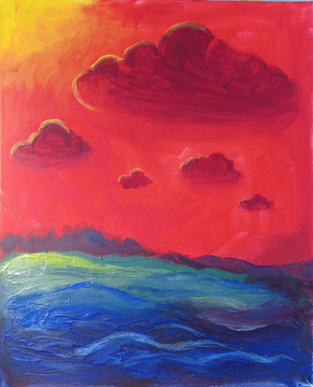 Luminescence marine 30 x 40 cm