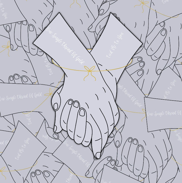 Invisible String | Folklore | Taylor Swift Inspired Clear Die Cut Sticker