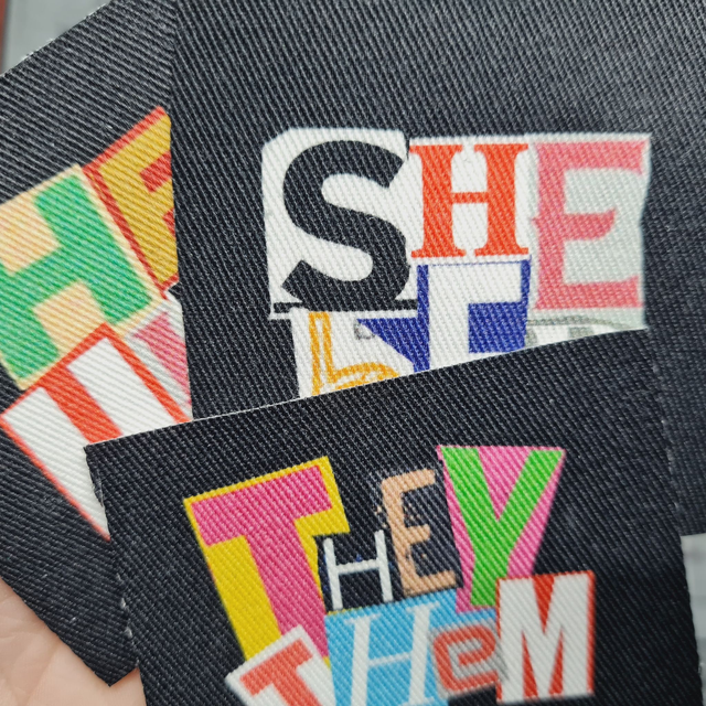 Pronouns Patches