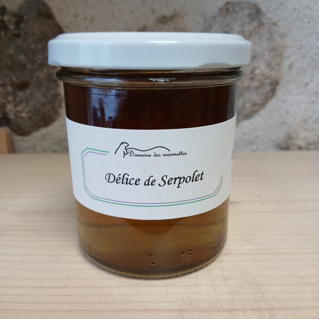Gelée de serpolet 220g Haute Loire 