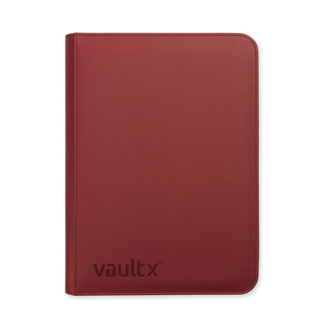 Vault X Metalic Red Binder