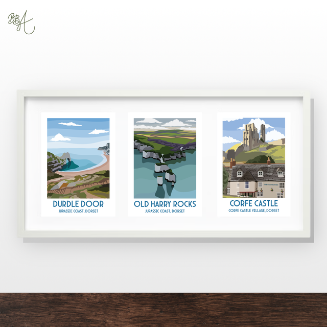 Triple Jurassic Frame - Large