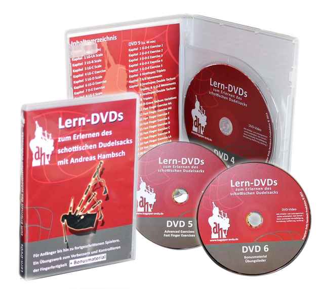 Lern-DVD-Box II (Rot) von Andreas Hambsch