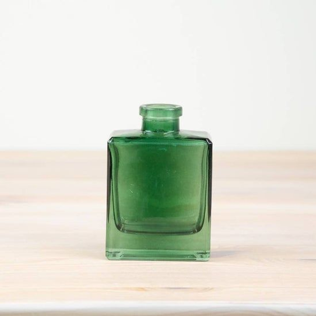 GLASS VASE - green 10.5cm