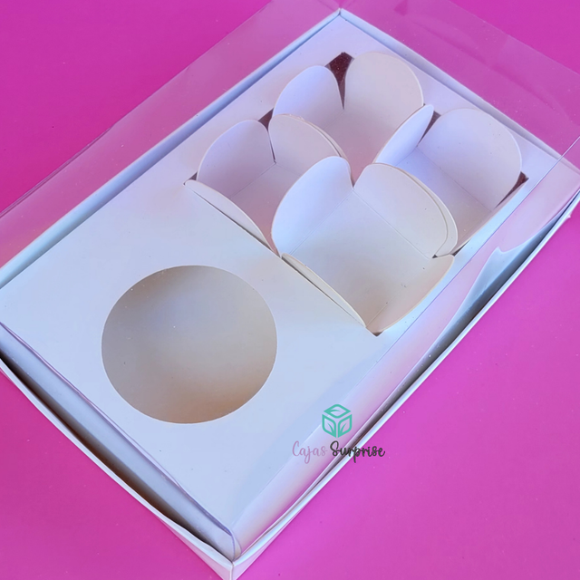 Caja 1 Cupcakes / Brigadeiro o Bombones