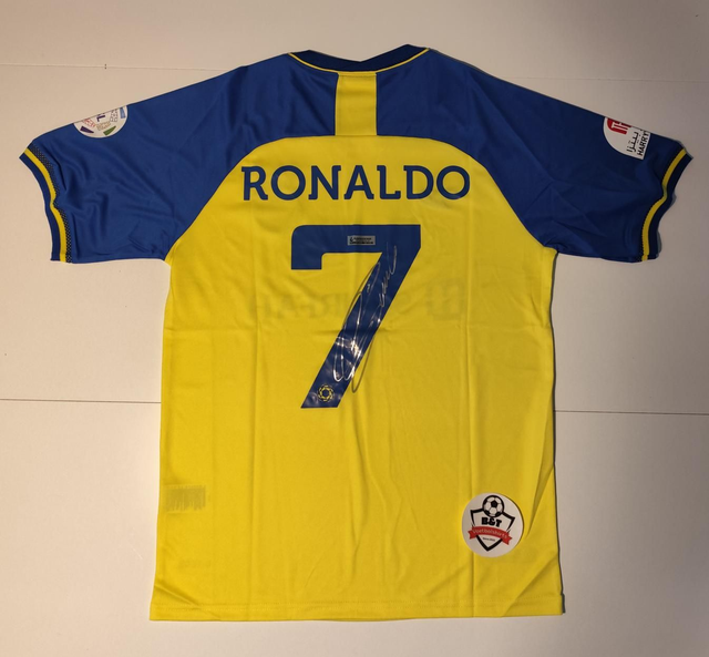 Gesigneerd Cristiano Ronaldo – Al-Nassr Home Shirt 2022/2023
