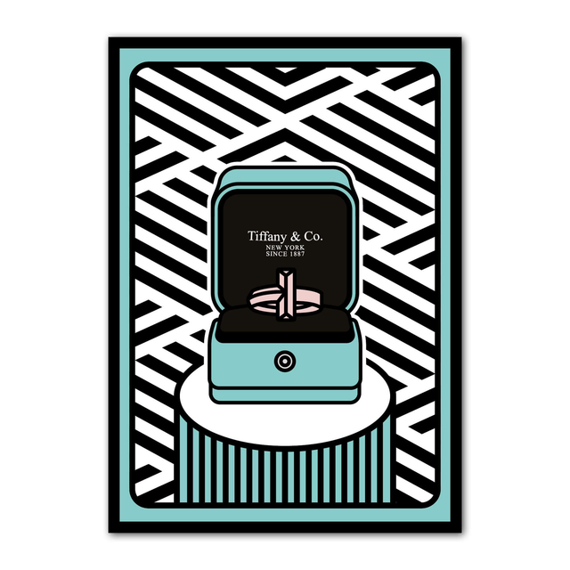 Tiffany & Co. T T One Ring - 010624 - Hony | Kunstdruck