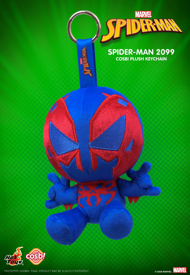 Hottoys: Cosbi! - Spider Man Plushie Keychain
