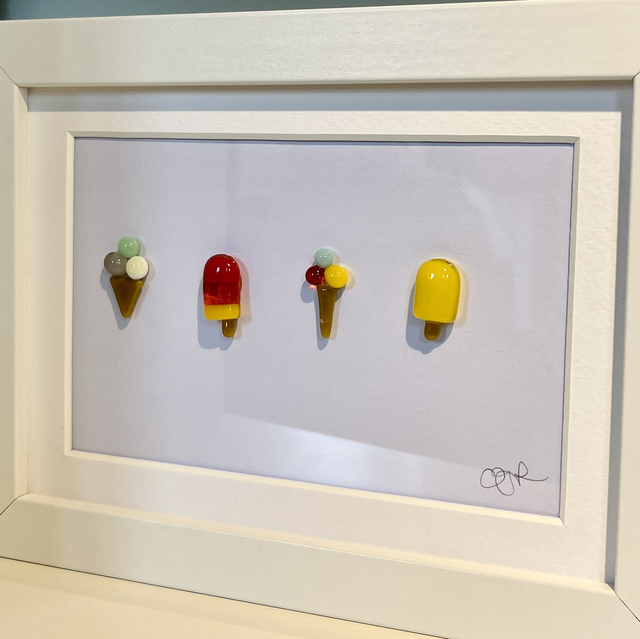 Ice cream &amp; Ice Lolly Picture Art £35 plus