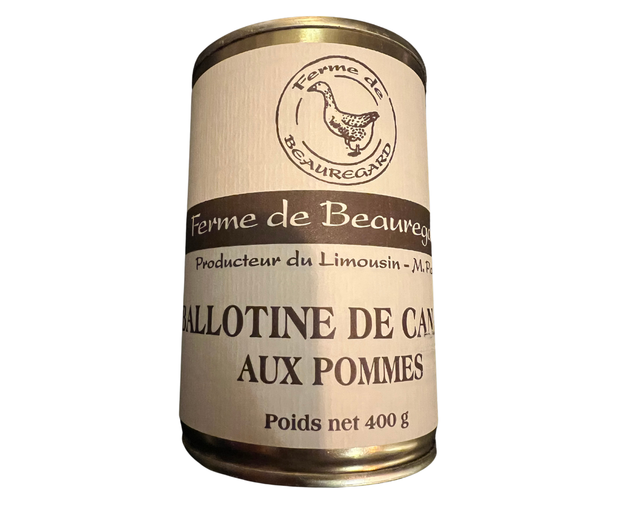 Ballottine de canard aux pommes 400 g