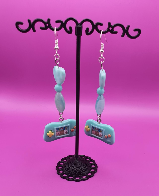 Earrings Switch Green Mono 