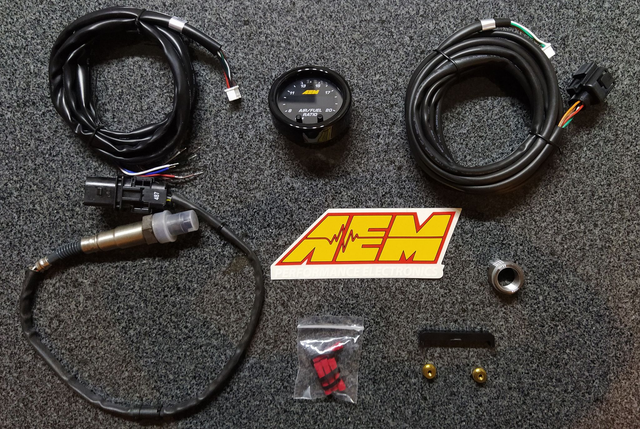 AEM X-Series Lambdasonde Breitband Anzeige – Komplettset