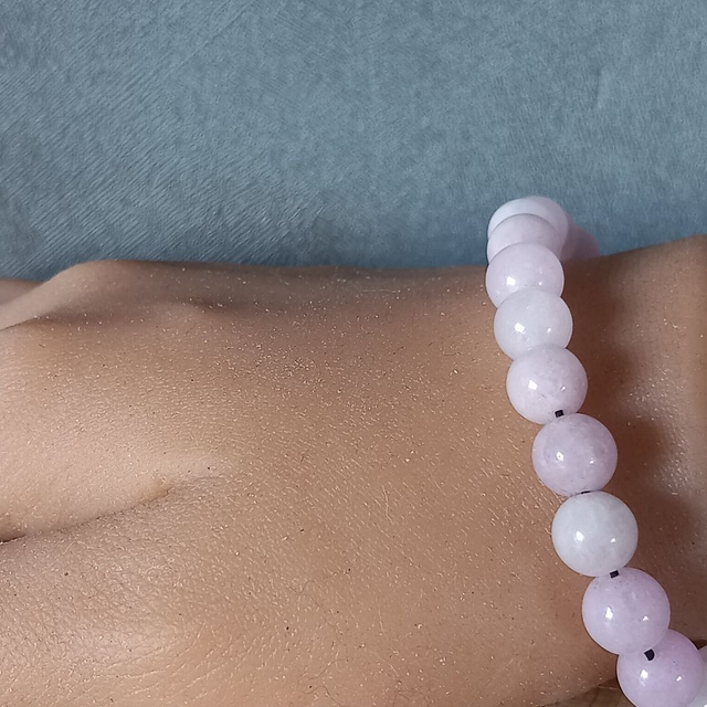 Bracelet ajustable en Kunzite