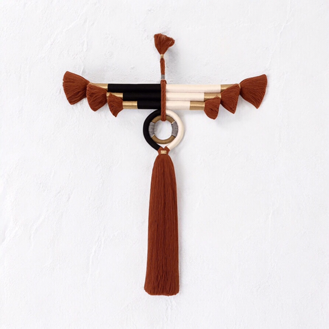 Décoration murale macramé 