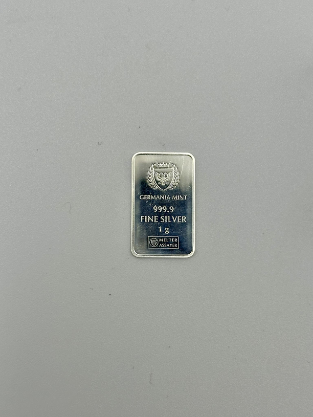 Germania 1g Fine Silver Bar