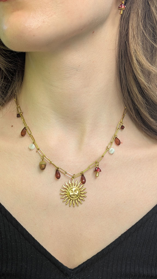 Collier Reliques d'Automne