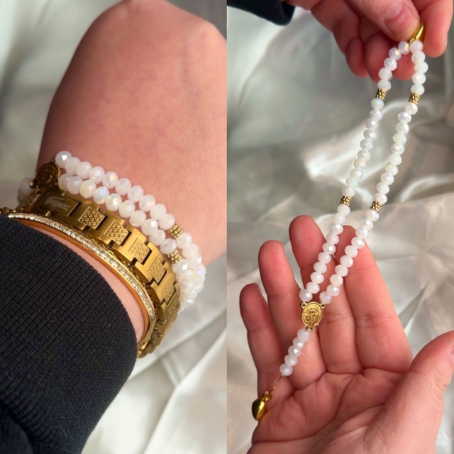 Bracelet-chapelet G A D