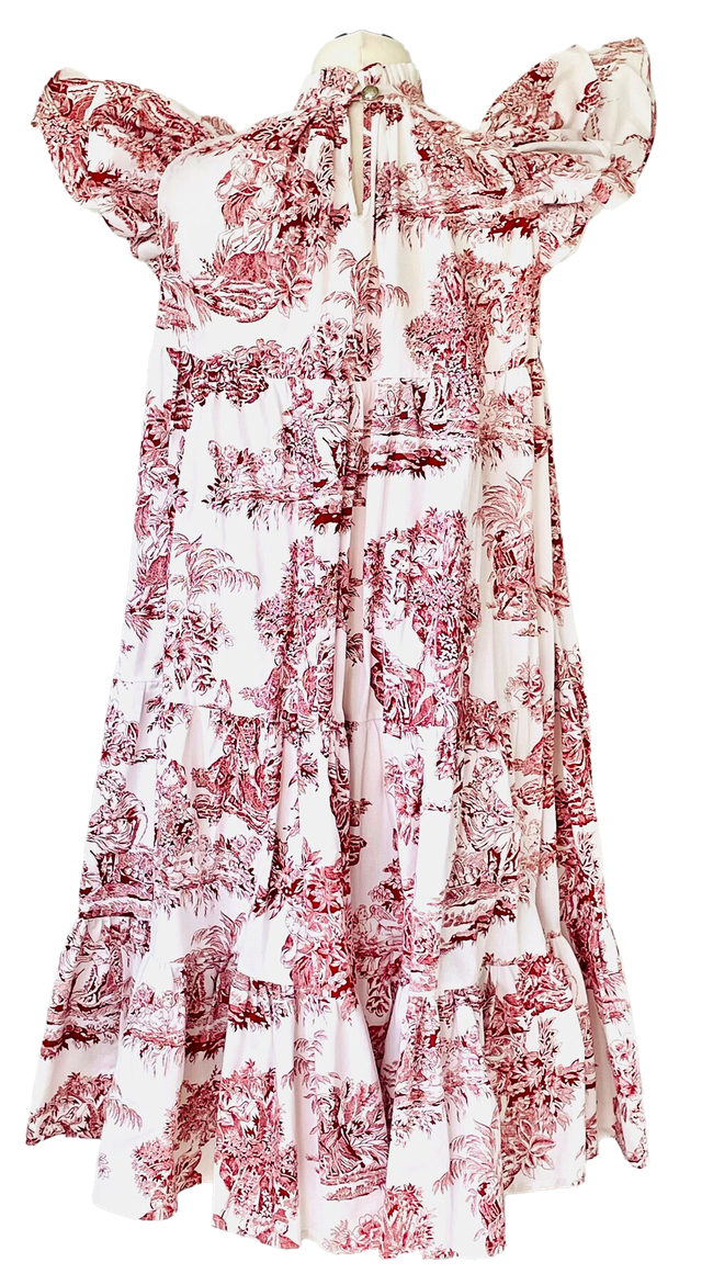 Robe Baby Doll rouge - taille 38 (fr)