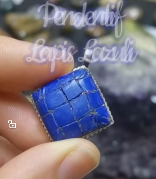 Pendentif Lapis Lazuli - Vision d'Orus