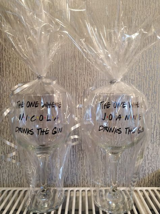 Personalised Gin Glass
