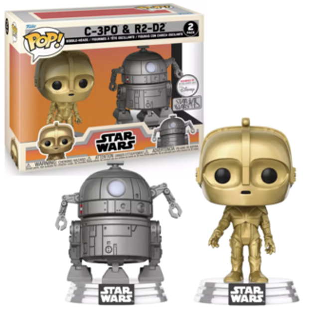 Star Wars: C-3P0 &amp; R2-D2 2-Pack Pop!