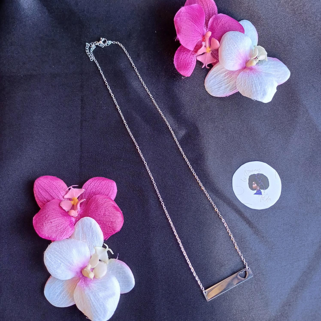 Chaîne Plaque 🩷 à graver