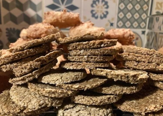 Oatcakes (mini) - Blue Cheese