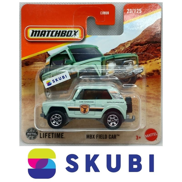MBX Field Car Park Patrol Game Supervisor Satellite Monitored Unit 1243 - Matchbox 23/125