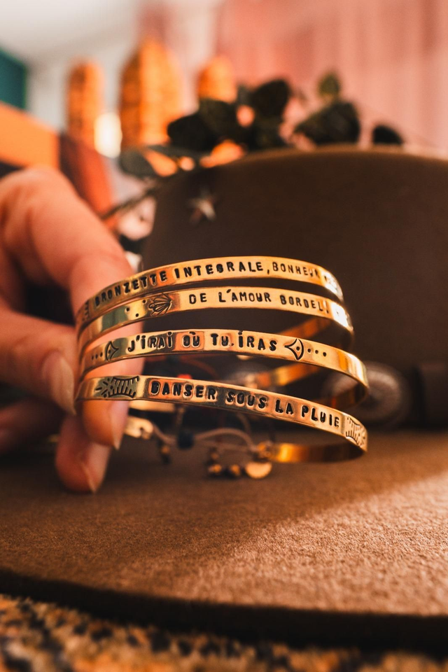 Bracelets Laiton - Just Married Band 