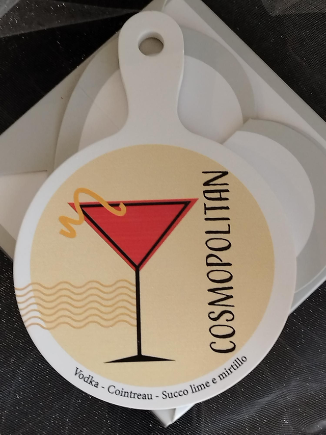 Sotto bicchiere " Cosmopolitan"