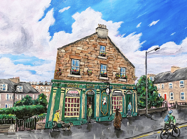 X4 Prints - The Artisan Bar, Abbeyhill, Edinburgh 8"x10" (£7.50 per unit)