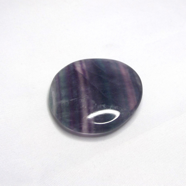 Fluorite pocket stone
