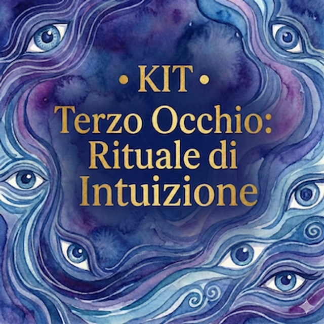 KIT • Terzo Occhio: Rituale di Visione & Intuizione