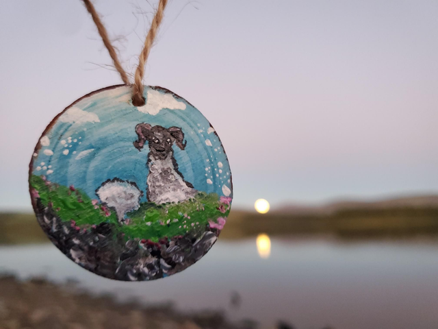 &quot;Donegal&quot; Wood Slice