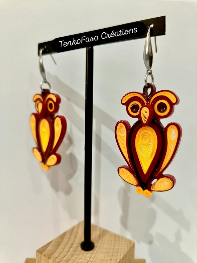 Boucles d'oreilles Tiougou