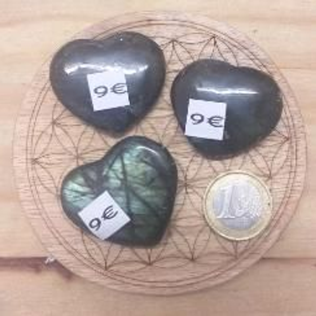 labradorite (Petits cœurs) 