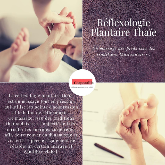 Reflexologie plantaire Thaïe