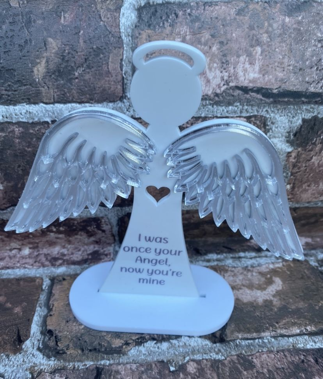 Angel with stand