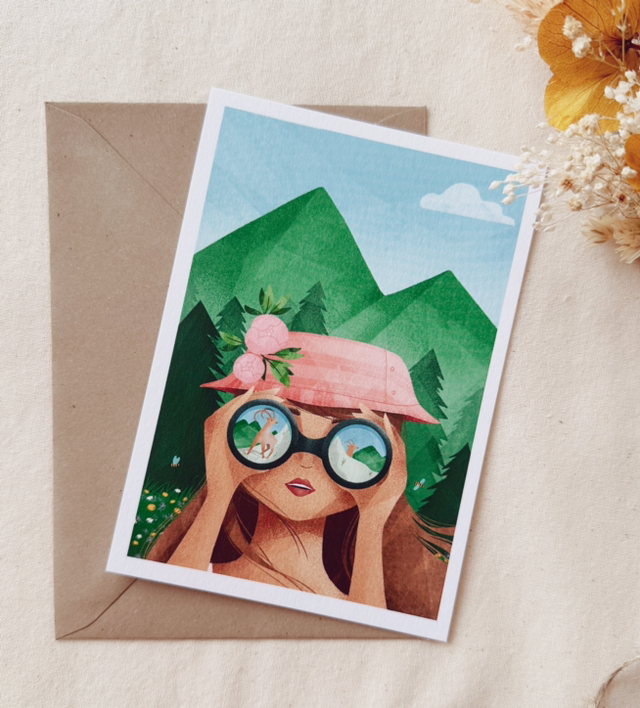 Carte Exploratrice montagne été 