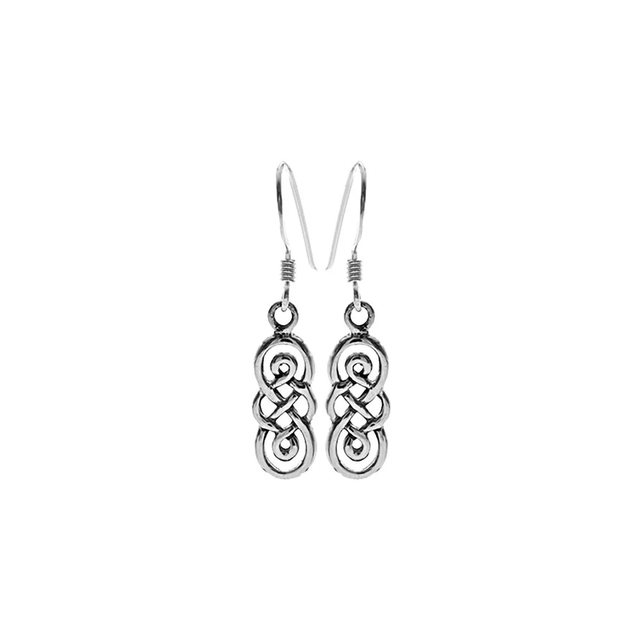 Celtic Figure Eight Knot Earrings