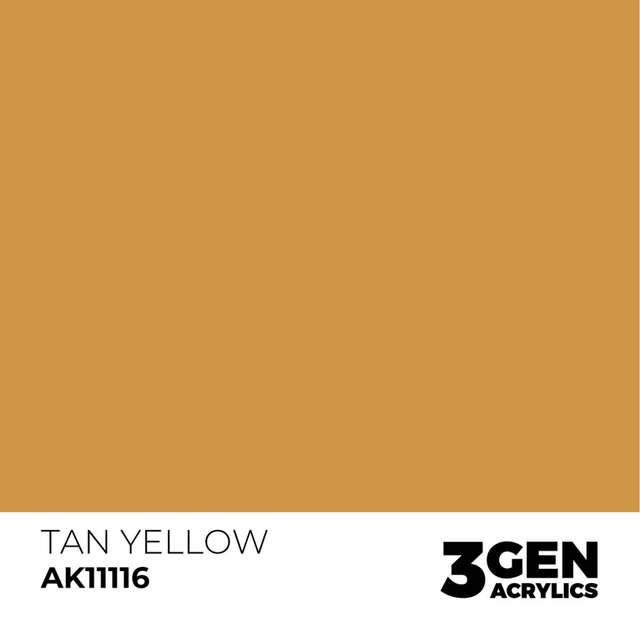 3rd Gen. Acrylics 116 Tan Yellow