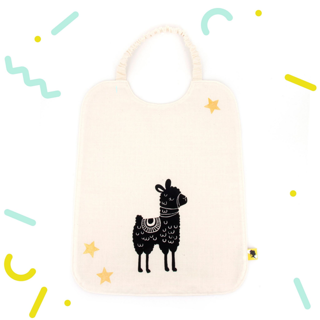 Serviette maternelle ECRUE LAMA